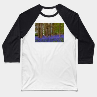 Bluebell Woods Greys Court Oxfordshire UK Baseball T-Shirt